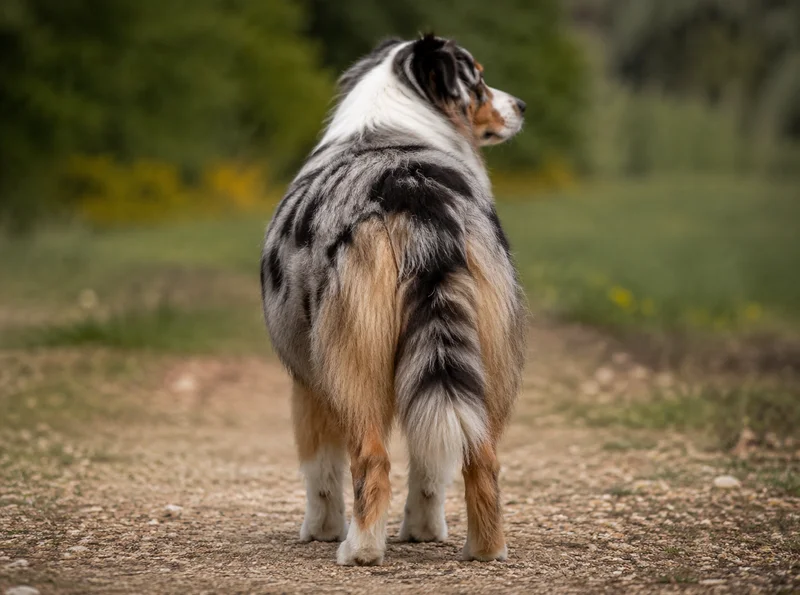 Australian Shepherd — rear