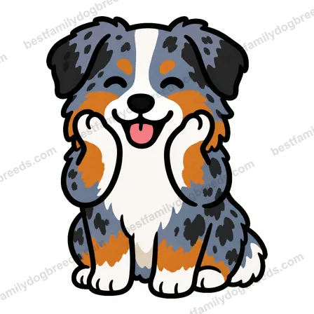Australian Shepherd dog meme sticker preview