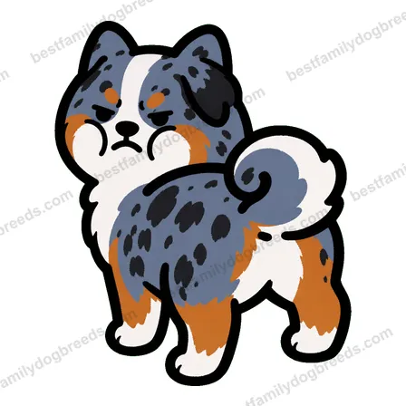Australian Shepherd dog meme sticker preview