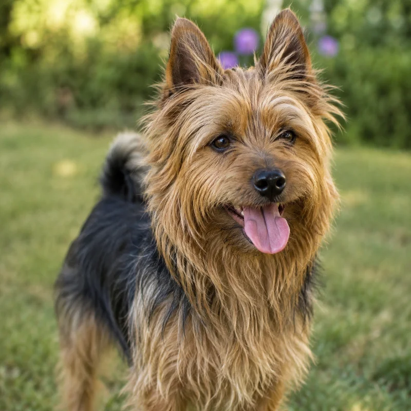 Australian Terrier — happy