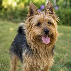 Australian Terrier — happy