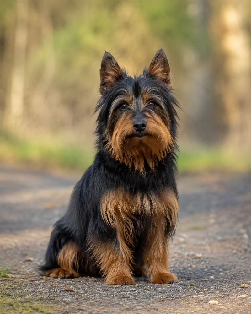 Australian Terrier — sitting