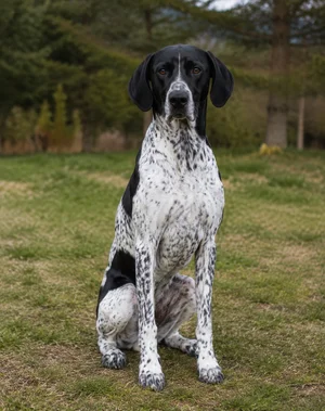 Auvergne Pointer — sitting