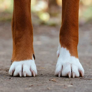 Basenji — paws