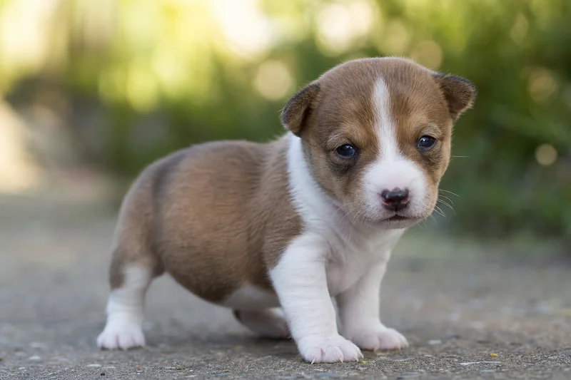 Basenji — young puppy (~1 mo)
