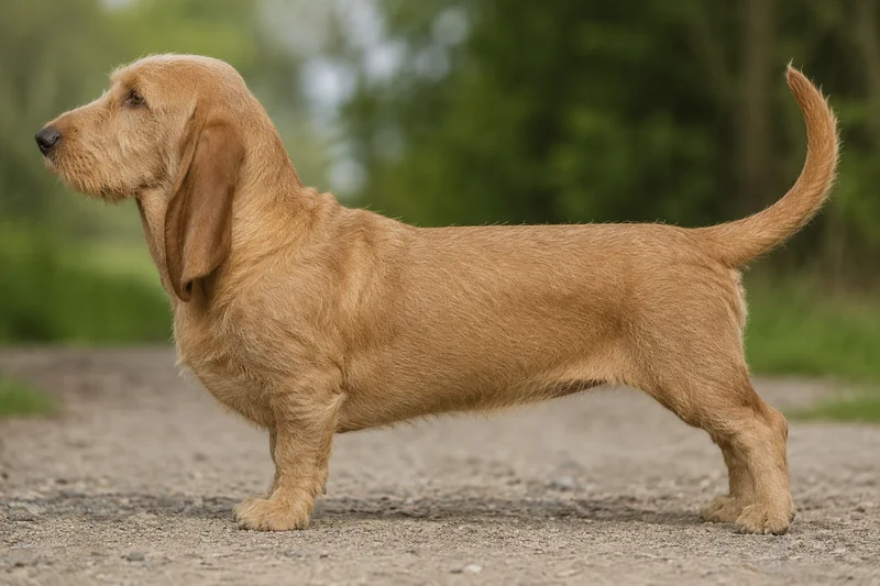 Basset Artesien Normand — tan) coat