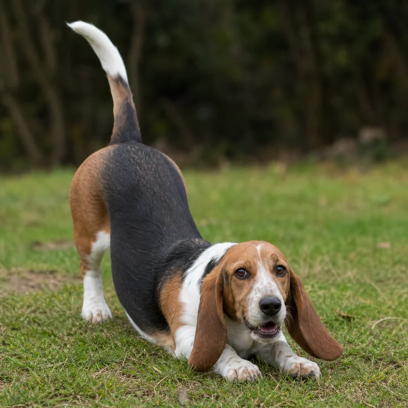 Basset Artesien Normand — playful