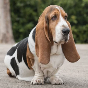 Basset Hound — relaxed