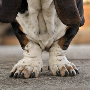 Basset Hound — paws