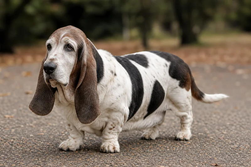 Basset Hound — senior