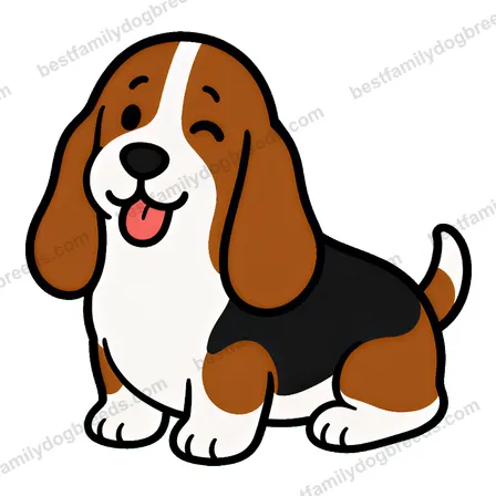 Basset Hound sticker 3