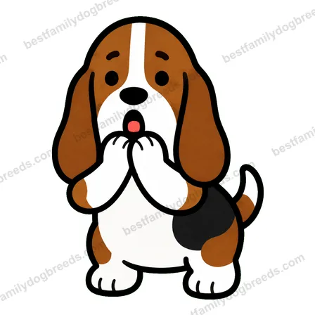 Basset Hound surprised dog meme sticker