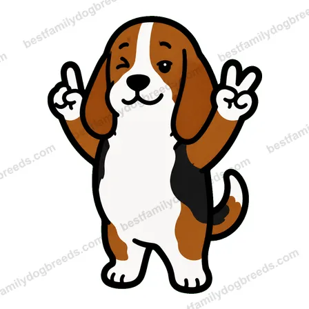 Basset Hound sticker 12