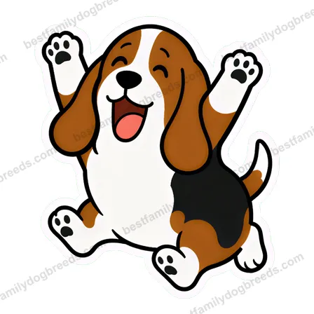Basset Hound sticker 13