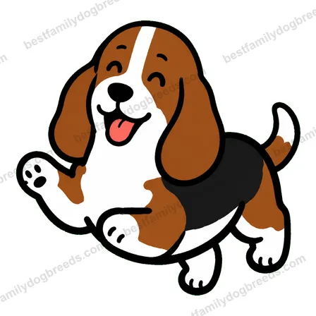 Basset Hound sticker 14