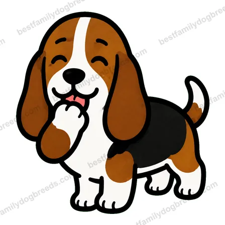 Basset Hound sticker 16