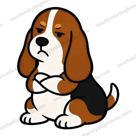 Basset Hound sad dog meme sticker