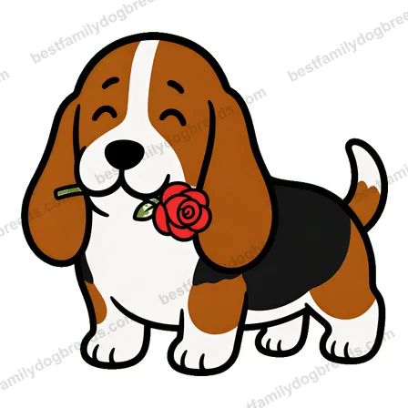 Basset Hound sticker 22