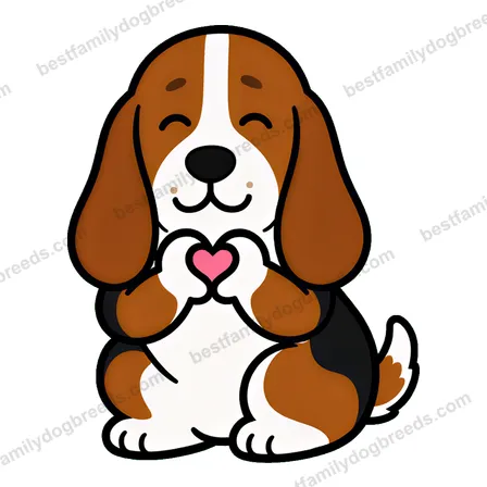 Basset Hound sticker 23