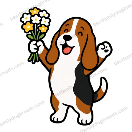 Basset Hound sticker 24