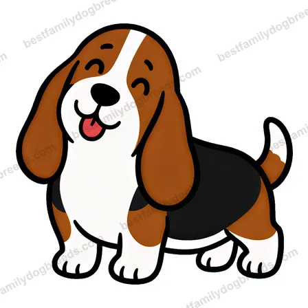 Basset Hound sticker 25