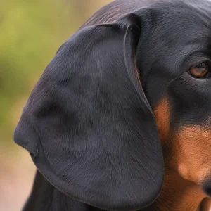 Bavarian Mountain Hound — ears