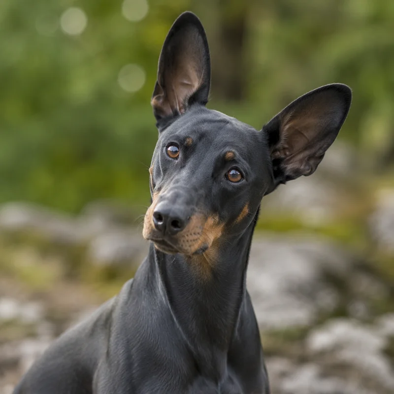 Bavarian Mountain Hound — alert