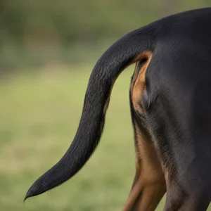 Bavarian Mountain Hound — tail