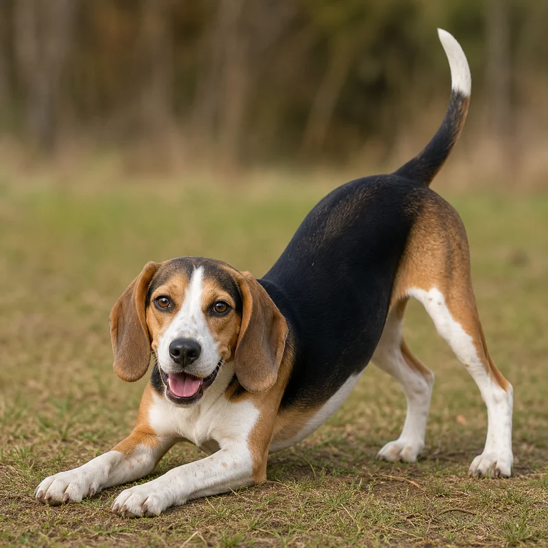 Beagle Harrier — playful