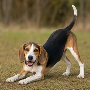 Beagle Harrier — playful
