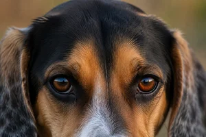 Beagle Harrier — eyes