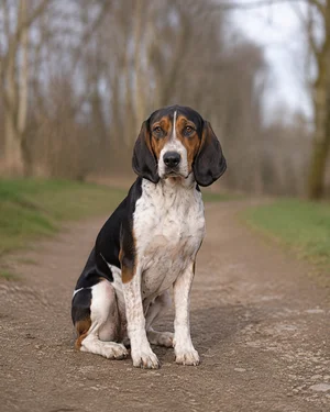 Beagle Harrier — sitting