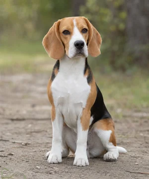 Beagle — sitting