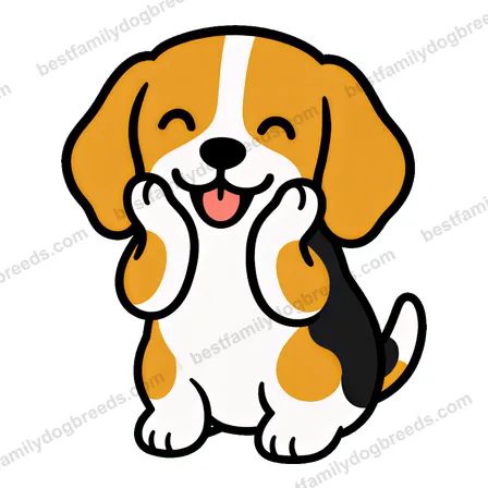 Beagle dog meme sticker preview