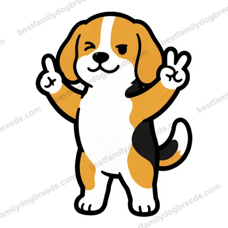 Beagle sticker 12