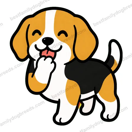 Beagle sticker 16