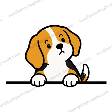 Beagle sticker 17