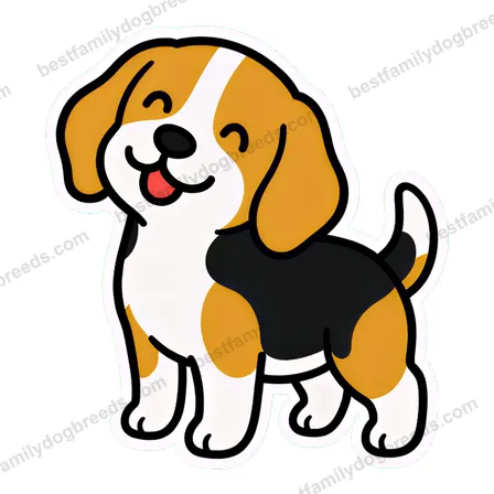 Beagle sticker 25