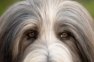 Bearded Collie — eyes