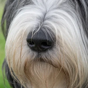 Bearded Collie — nose