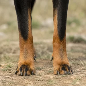 Beauceron — paws