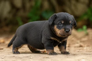 Beauceron — young puppy (~1 mo)