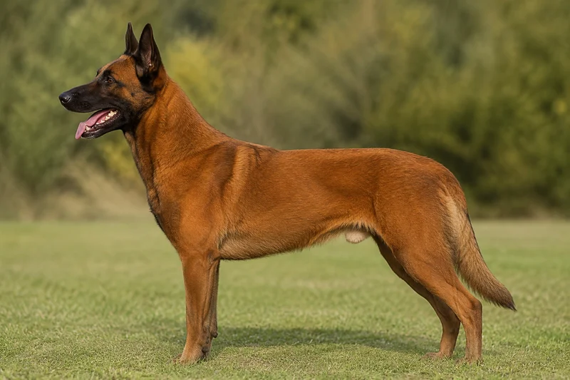 Belgian Malinois — Mahogany coat