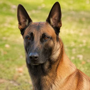 Belgian Malinois — relaxed