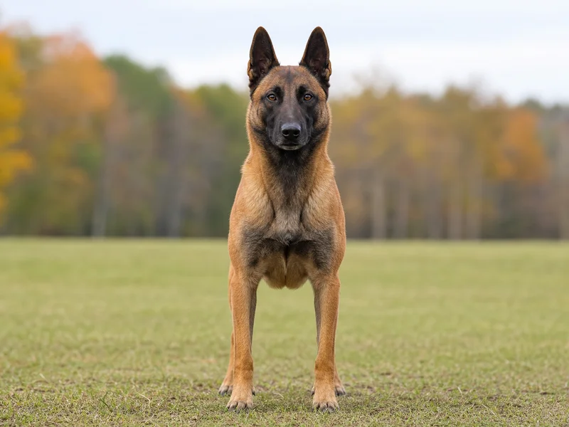Belgian Malinois — front
