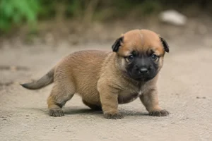 Belgian Malinois — young puppy (~1 mo)
