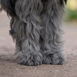 Bergamasco — paws