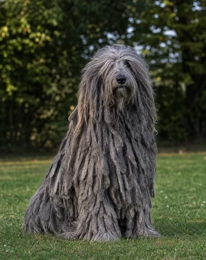 Bergamasco — sitting