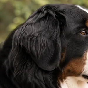 Bernese Mountain Dog — ears