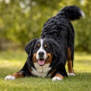Bernese Mountain Dog — playful